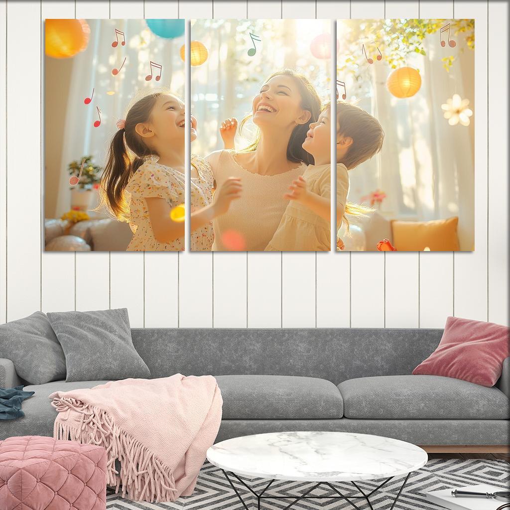 The Rhythm Of Love A Mothers Dance Custom Paintings Frame