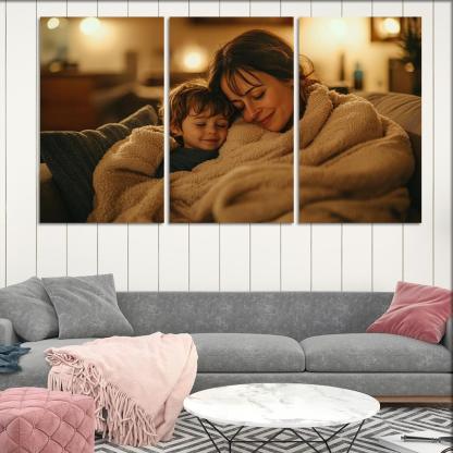 The Comforting Blanket Wrapped In A Mother's Love One-piece Frames