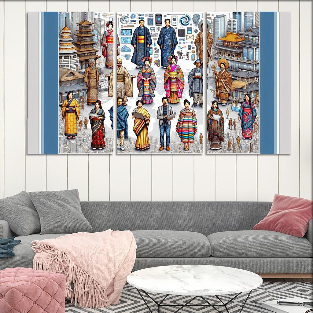 Roots Of Heritage The Value Of Cultural Preservation Custom Paintings Frame