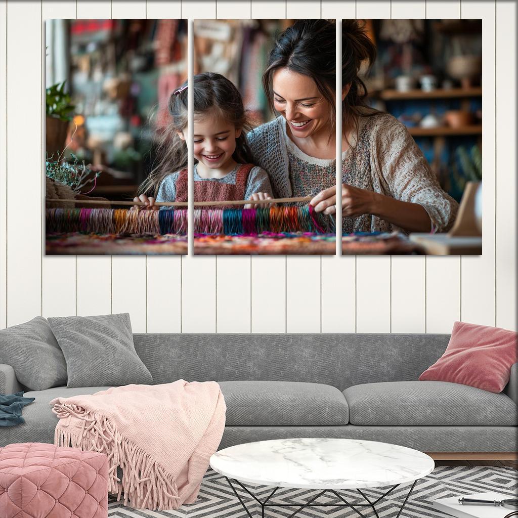Woven Threads The Fabric Of A Mother's Love One-piece Frames