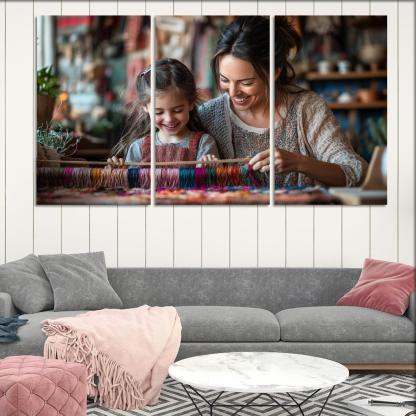 Woven Threads The Fabric Of A Mother's Love One-piece Frames