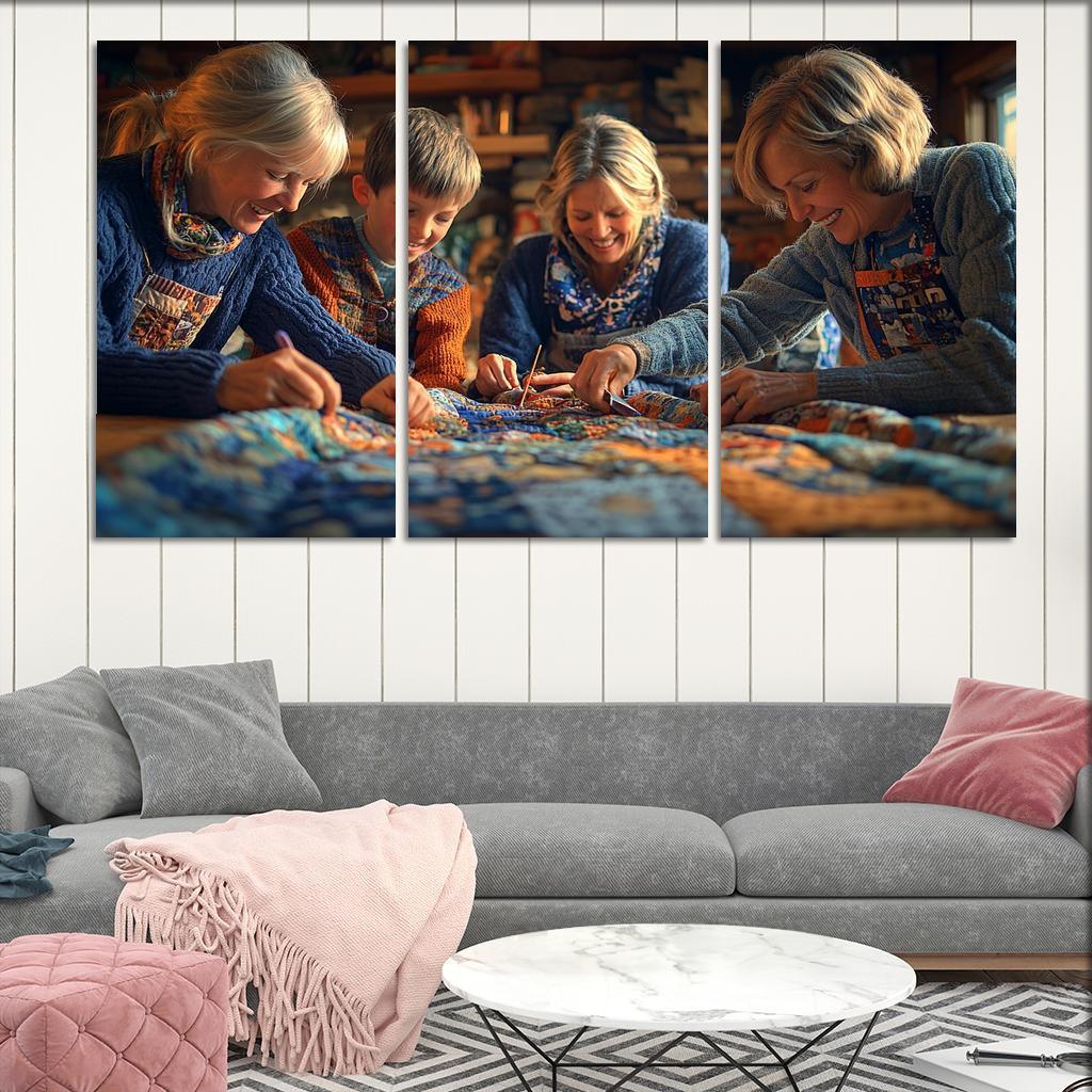 Threads Of Connection A Mothers Fabric Of Love One-piece Frames