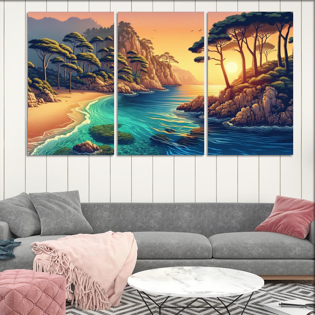 Whispering Pines Cove Premium Artwork Frames