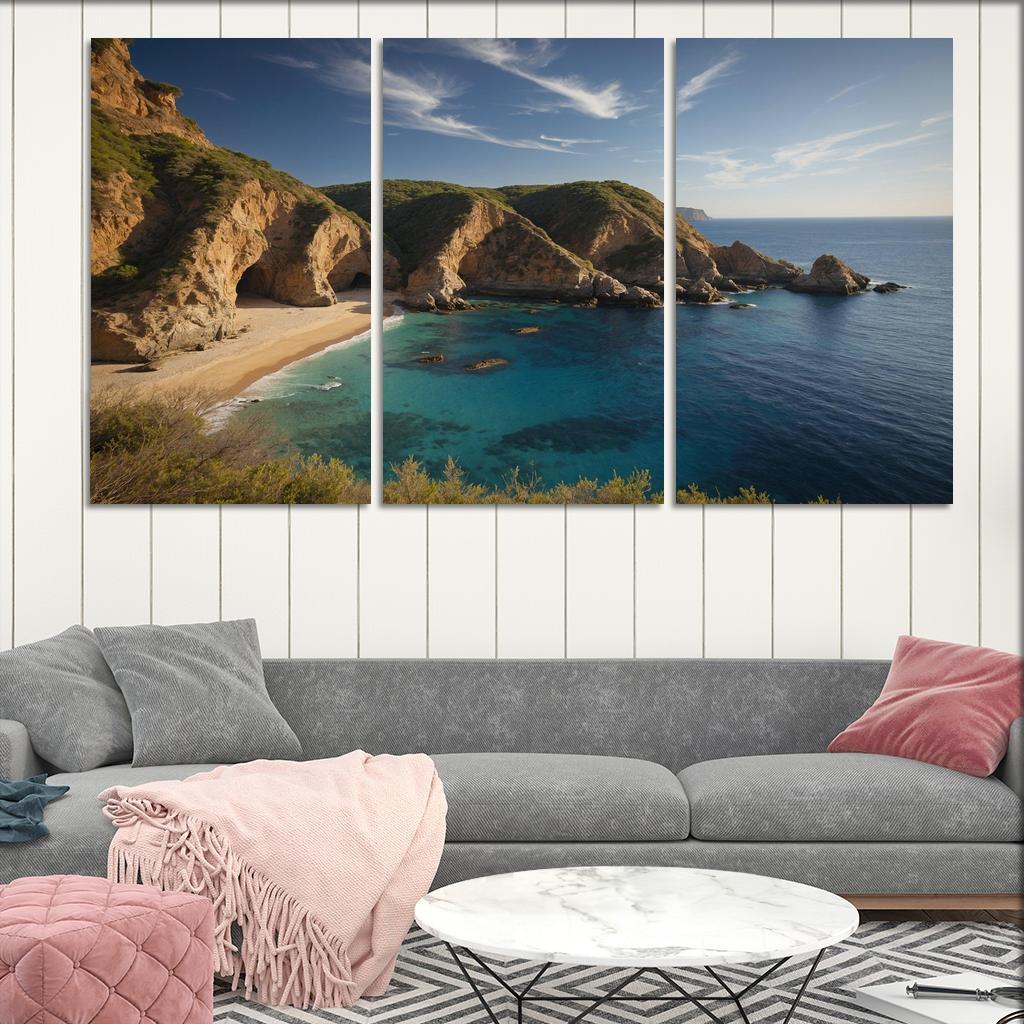 Mystical Coves Of Indigo Waters Art Trends