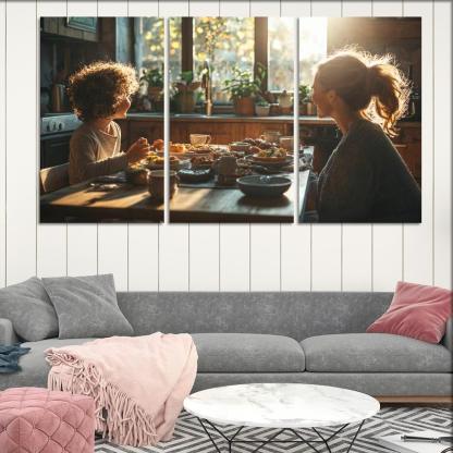 Cherished Conversations The Heart Of Dialogue Custom Paintings Frame