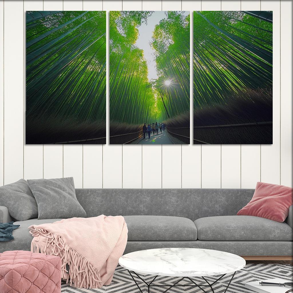 Bamboo Forest One-piece Frames