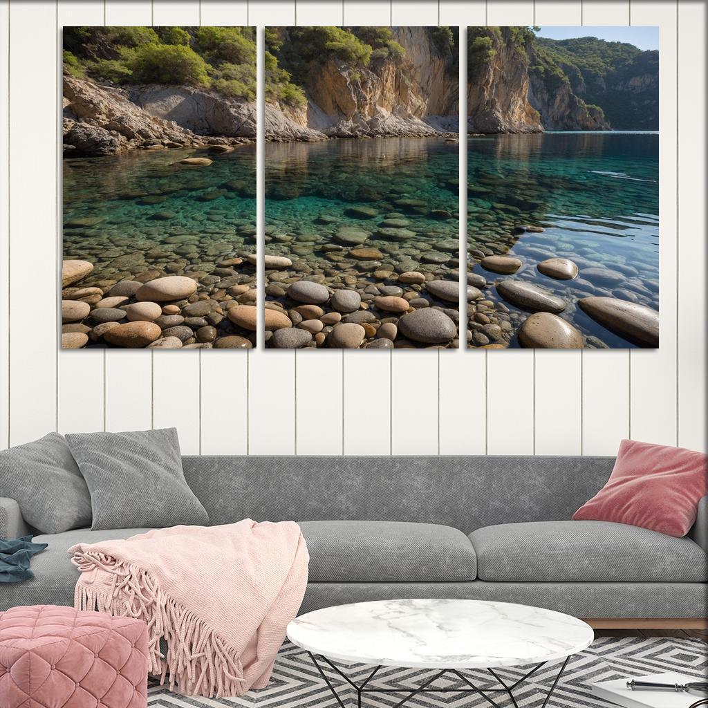 Crystalline Waters Of Tranquil Cove Art Trends