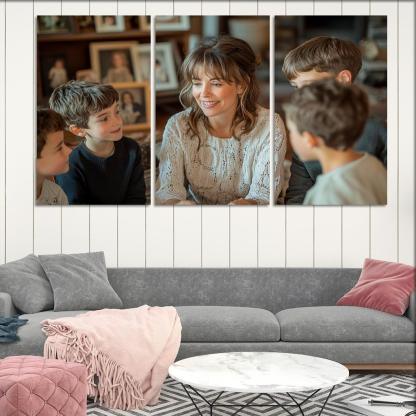 The Wisdom Of Generations Lessons From Mom Custom Paintings Frame