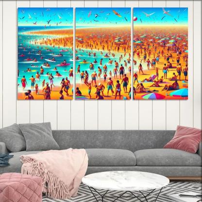 Adventure Island Thrilling Water Sports Custom Paintings Frame