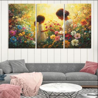 The Garden Of Affection Nurtured By A Mothers Touch One-piece Frames
