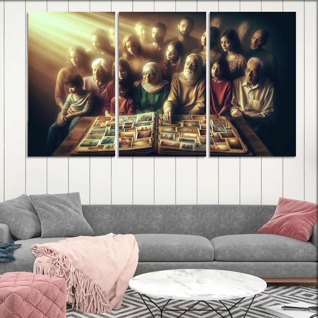 Fading Memories The Impact Of Climate Change Custom Paintings Frame