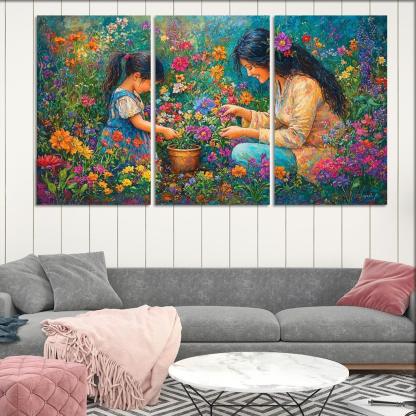 The Garden Of Gratitude A Mothers Nurturing Hands One-piece Frames
