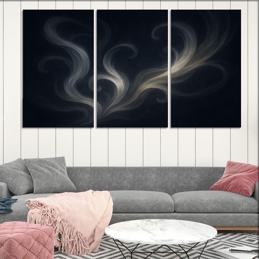 Celestial Dance Of Abstract Whispers One-piece Frames