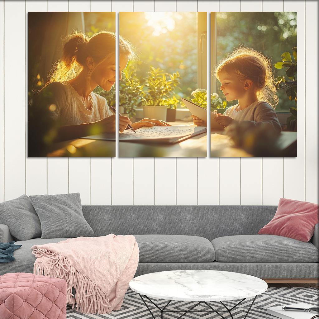 The Language Of Love A Mothers Words Custom Paintings Frame