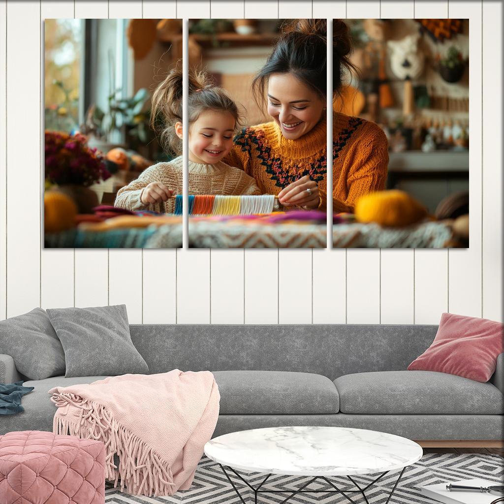 Threads Of Joy Weaving A Mothers Heart One-piece Frames