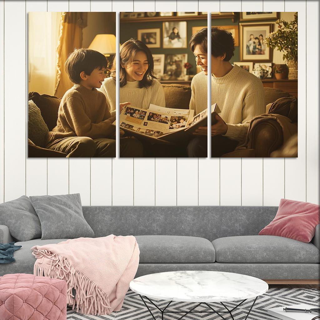 Through The Years A Mothers Journey Custom Paintings Frame