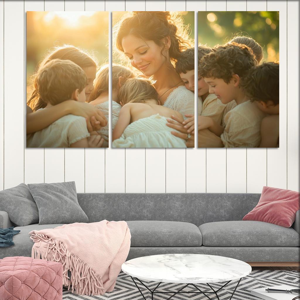 Endless Embrace The Power Of A Mother's Love Modern Paintings Frame