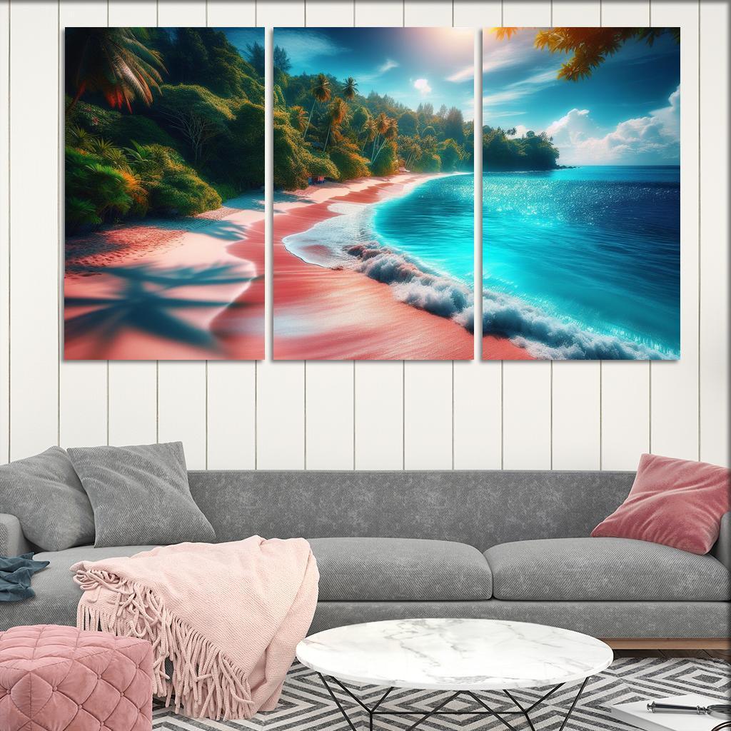 Hidden Oasis Tranquil Waters And Lush Landscapes Premium Artwork Frames