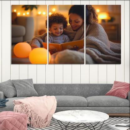 The Blanket Of Comfort A Mothers Warmth One-piece Frames