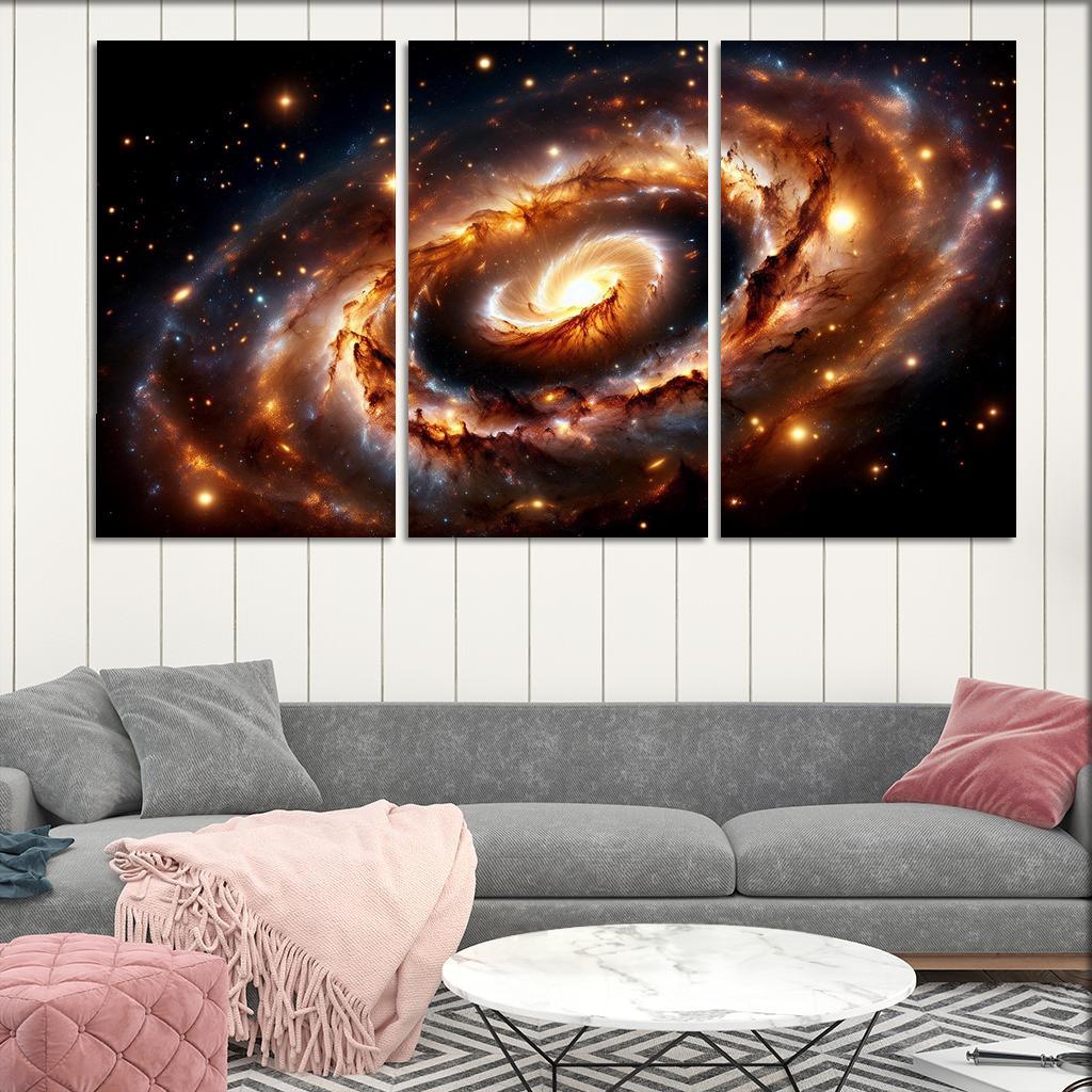 The Phenomenon Of Quasars Abstract Paintings Frame