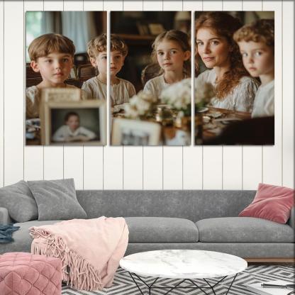 Echoes Of The Past A Mothers Legacy Custom Paintings Frame