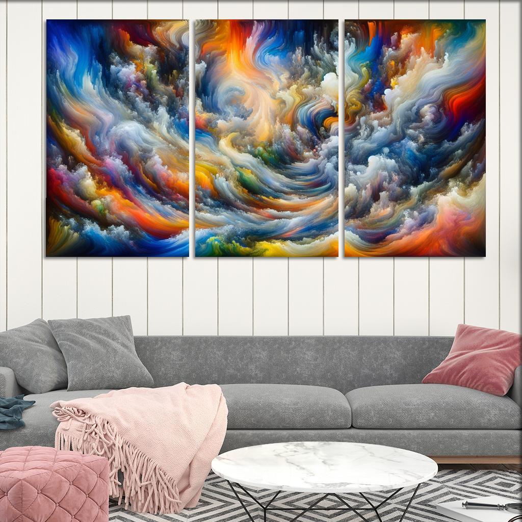 Waves Of Imagination Premium Artwork Frames