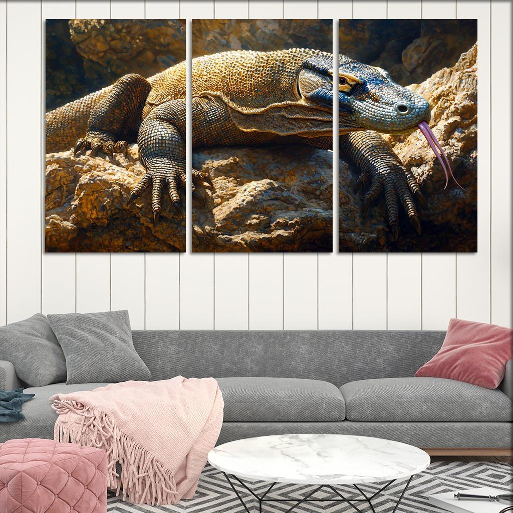 The Powerful Komodo Dragon The Earth's Largest Lizard Art Trends