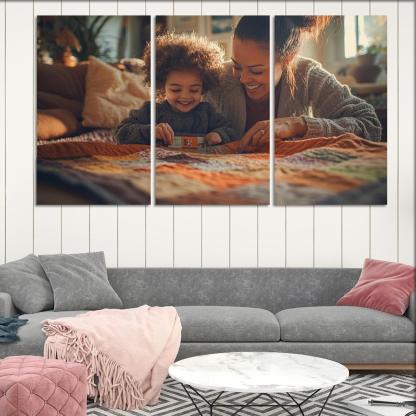 The Fabric Of Life A Mothers Threads Custom Paintings Frame