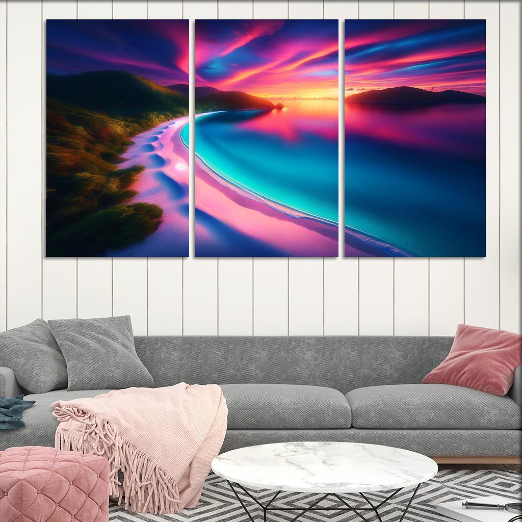 Tranquil Shores A Solitary Retreat Art Trends