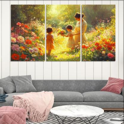 Sunshine In My Soul A Mothers Radiant Love Canvas Paintings Frame