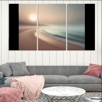 Misty Isle Beach Premium Artwork Frames