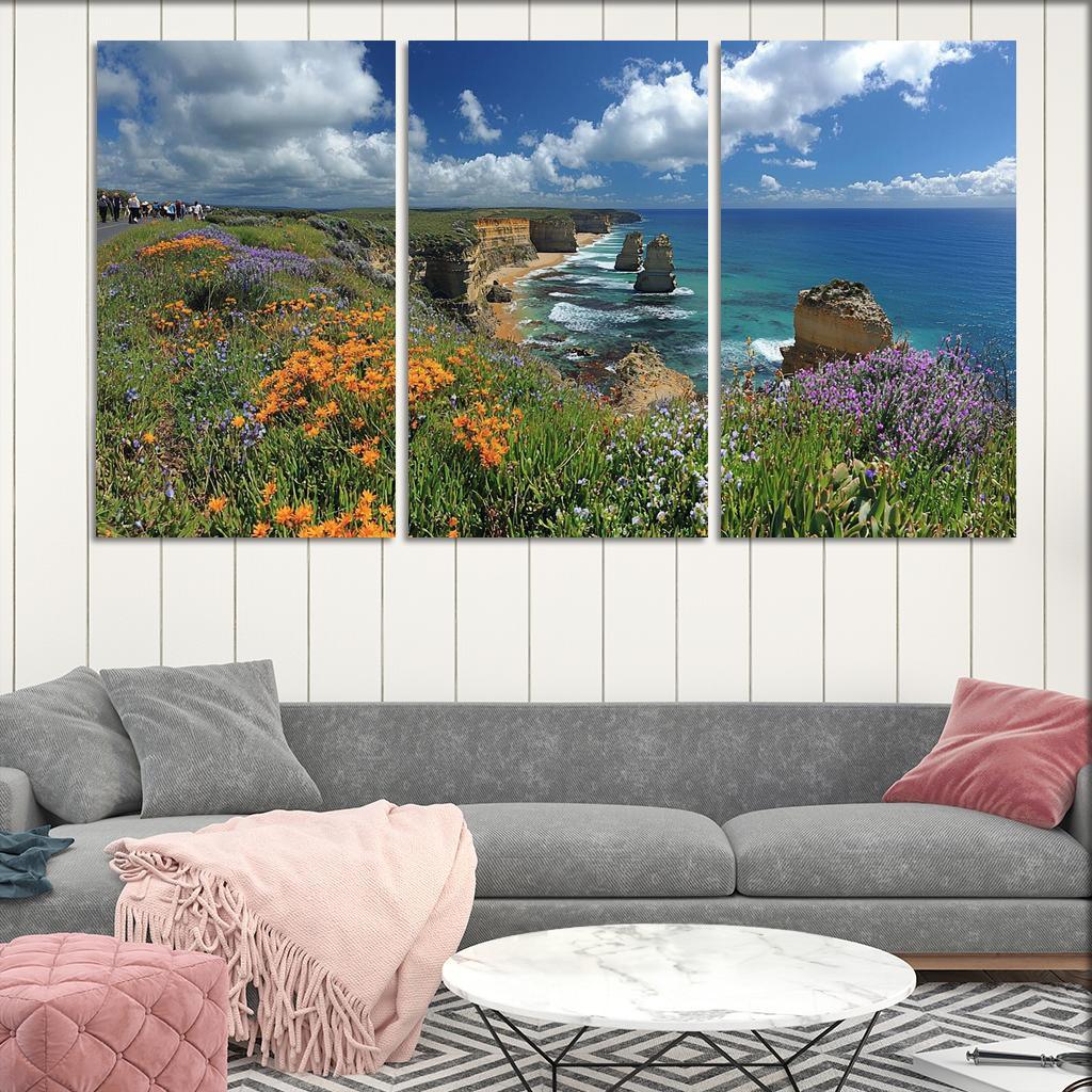 The Great Ocean Road Abstract Paintings Frame