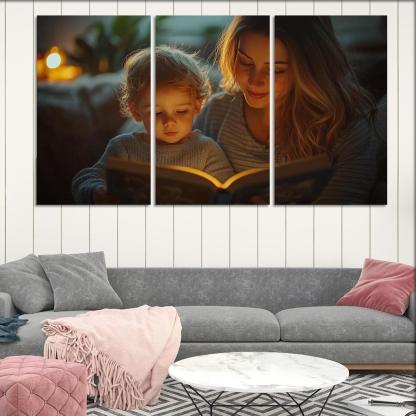 Echoes Of Her Voice A Mothers Lasting Lessons Canvas Paintings Frame