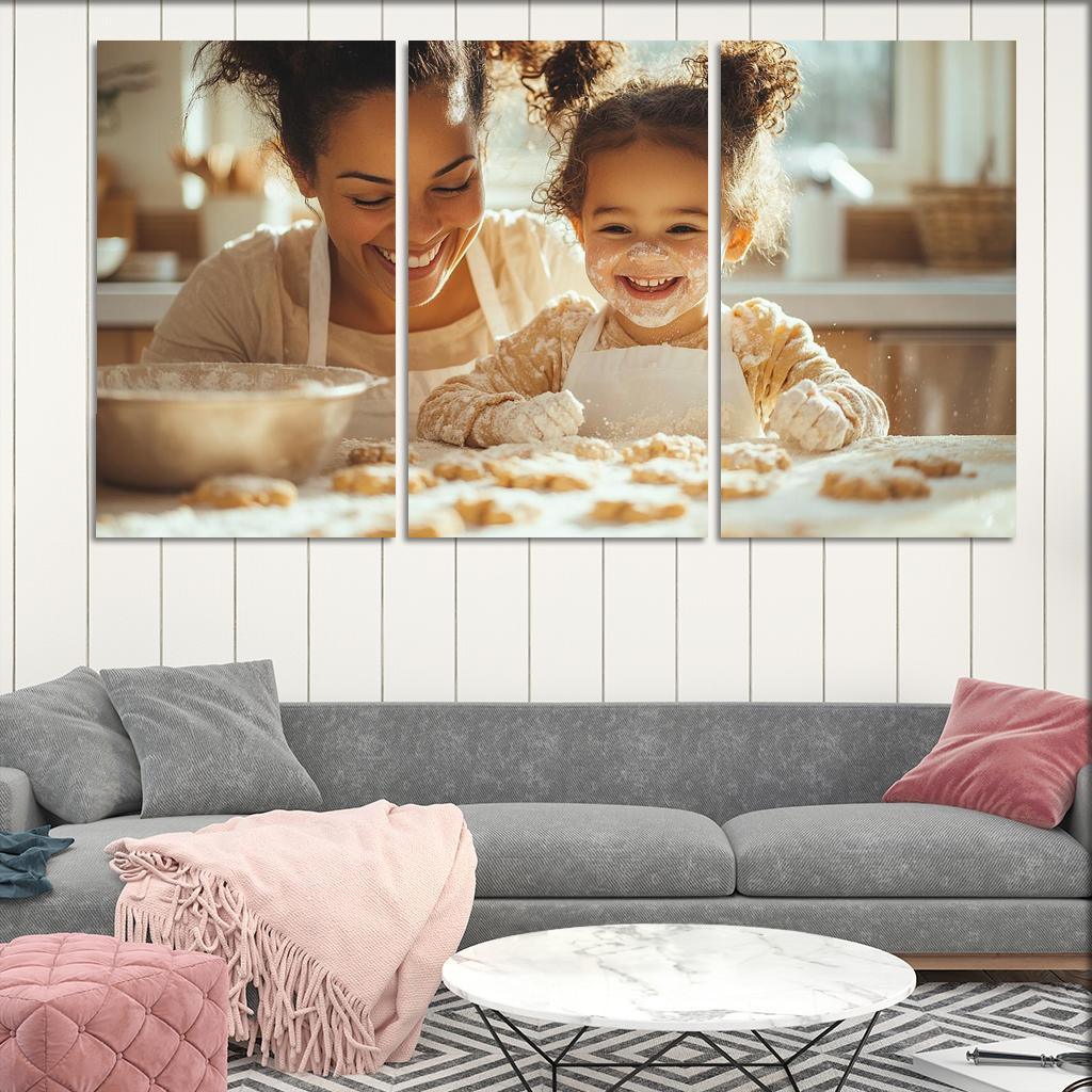 The Beauty Of Small Moments A Mothers Care Custom Paintings Frame