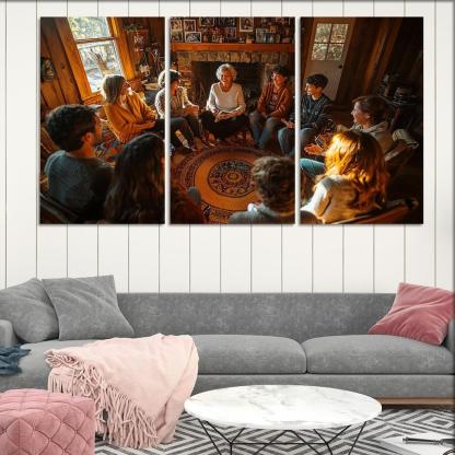 The Ties That Bind A Mothers Connection Canvas Paintings Frame