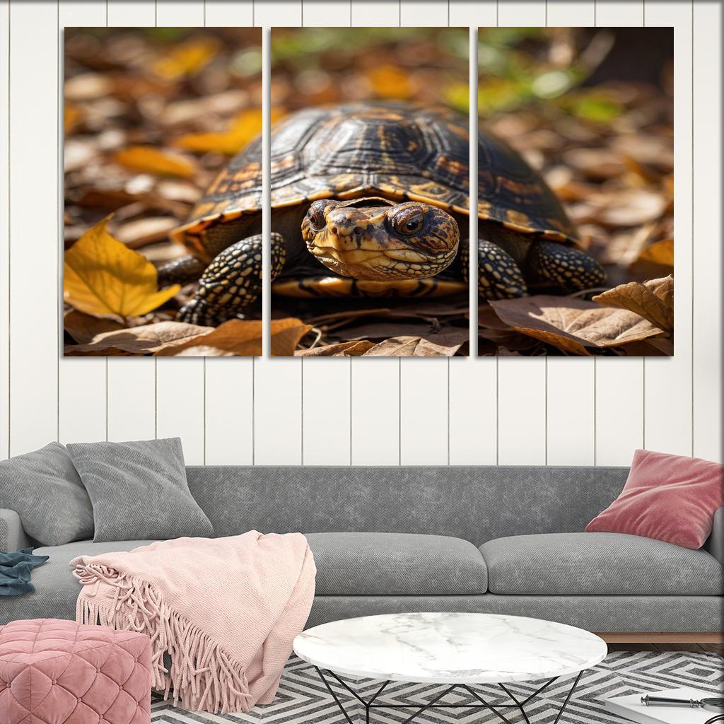 The Elegant Swallowtail Butterfly In A Wildflower Meadow Framed Paintings