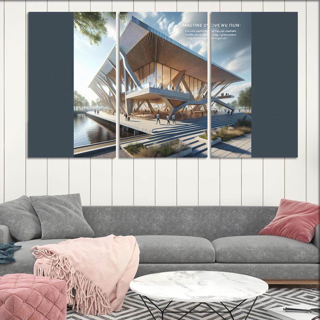 The Resilient Pavilion Custom Paintings Frame