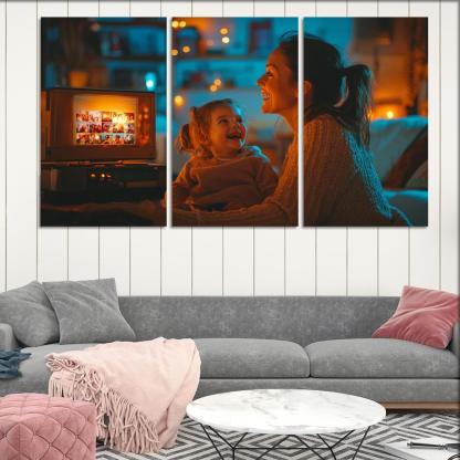 Cinematic Memories The Movie Of Life Custom Paintings Frame