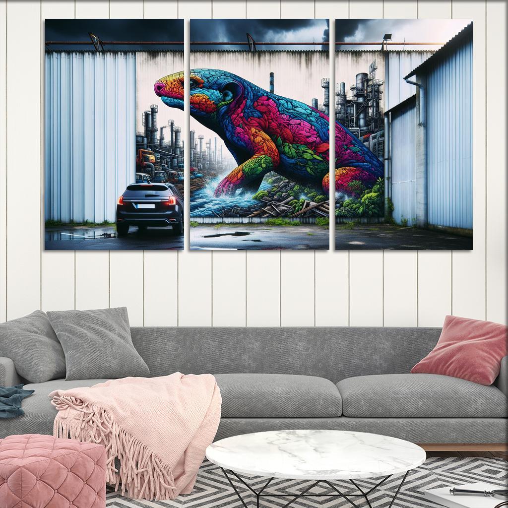 Whispers Of Nature The Cry Of Endangered Species Custom Paintings Frame