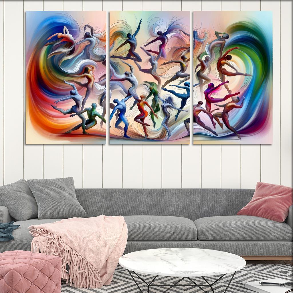 Choreography Of Emotions Premium Artwork Frames