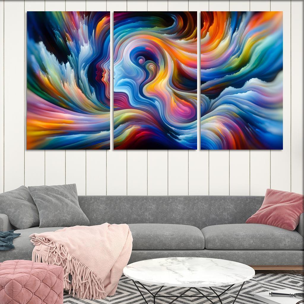Chroma Of Emotions Premium Artwork Frames