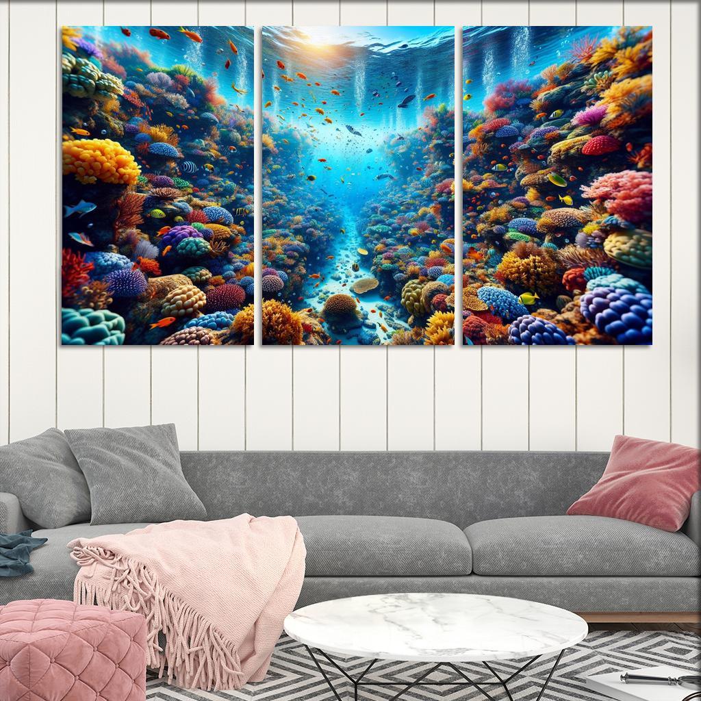 Crystal Cove Underwater Wonders Premium Artwork Frames