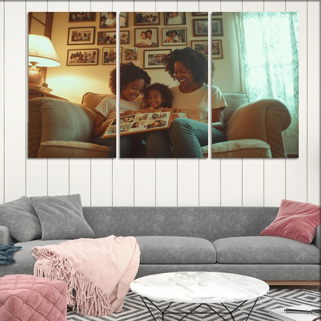Reflections Of Love A Journey Through Time Custom Paintings Frame