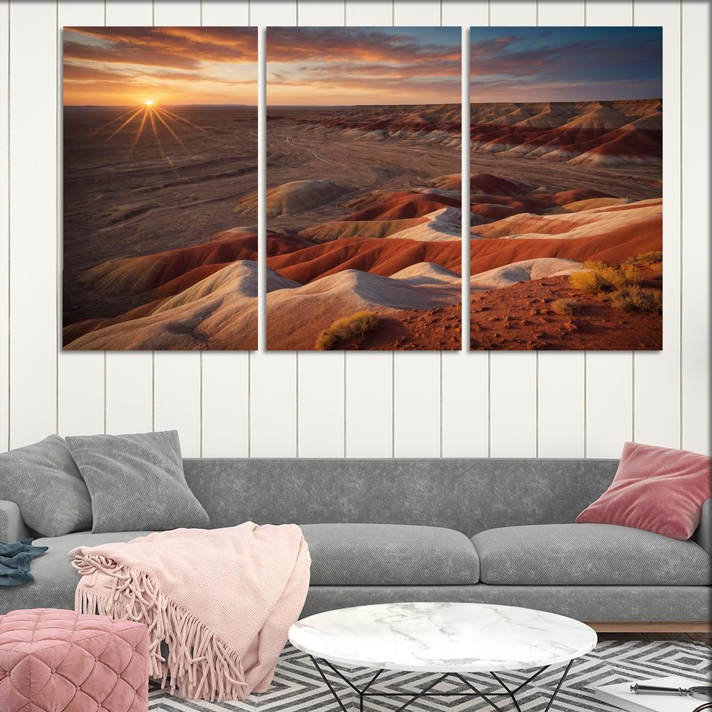 The Vastness Of Painted Desert Oil Paintings Frame