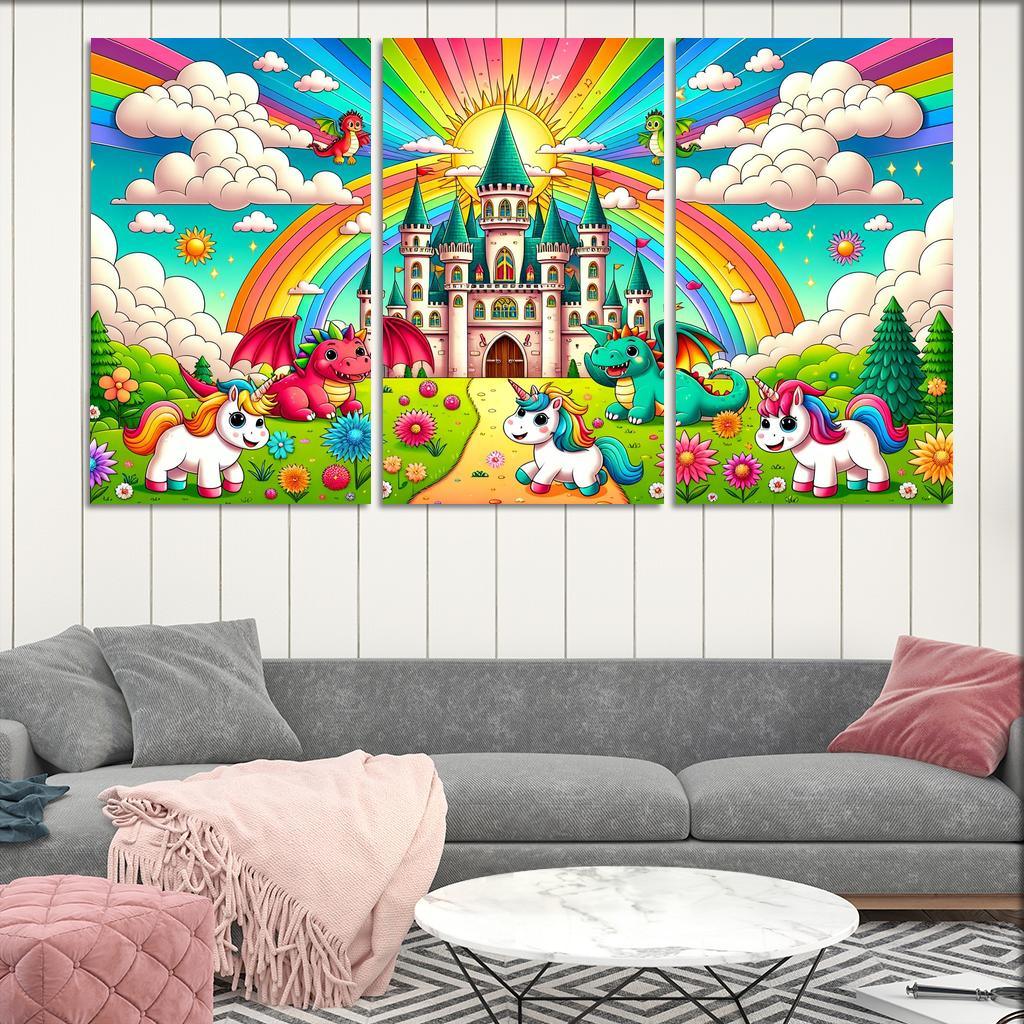 Fantasy Castle Adventure Premium Artwork Frames