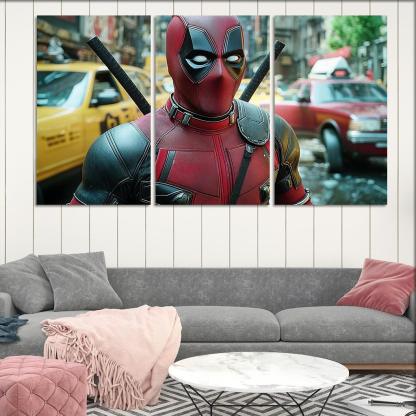 Ryan Reynolds The Merc With A Heart Of Gold Framed Paintings