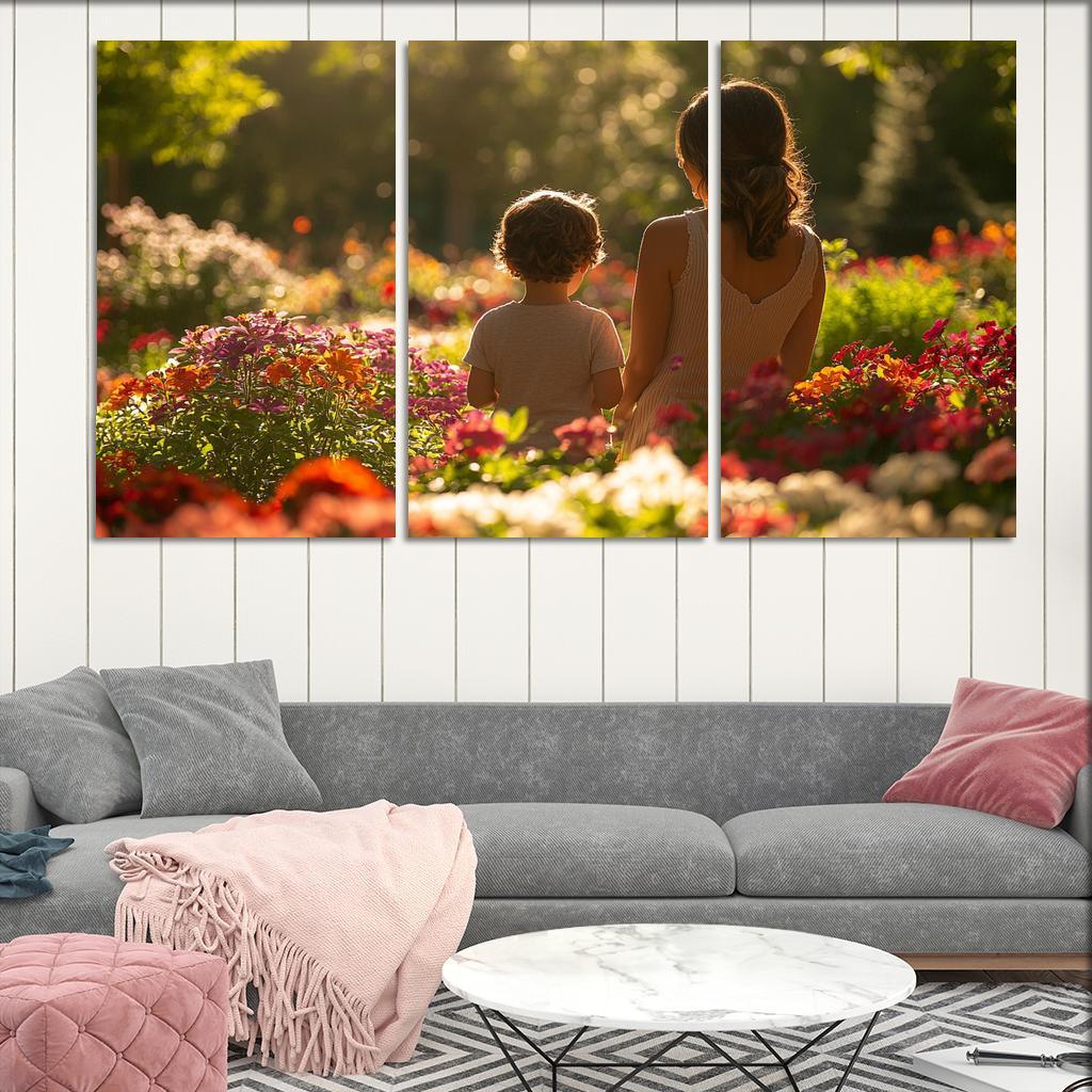 The Shield Of Kindness A Mothers Protective Love One-piece Frames