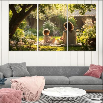 The Web Of Love A Mothers Protective Embrace One-piece Frames