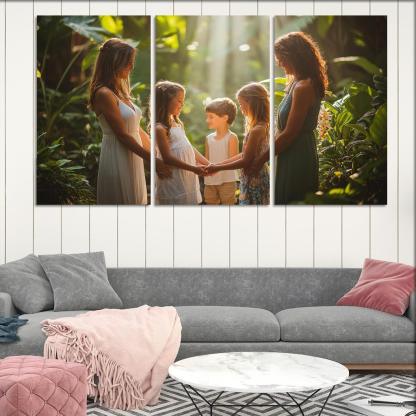 An Unbroken Circle A Mothers Enduring Love Canvas Paintings Frame