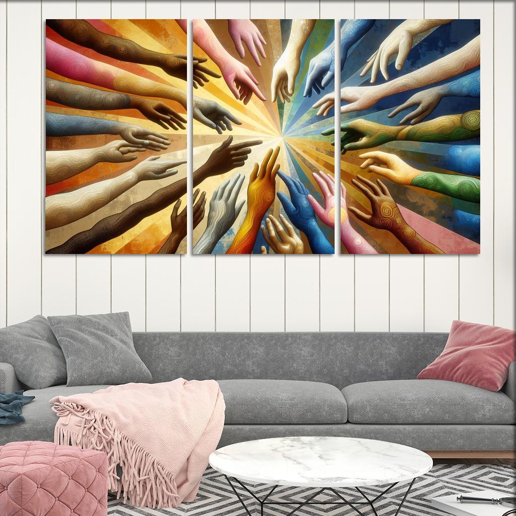 Connections Beyond Boundaries Premium Artwork Frames